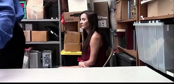 Shoplifter Teen Recorded Fucking With Mall Officer